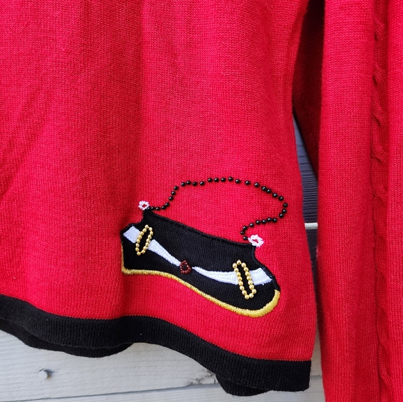 Berek Fab Fashion Beaded Cable Knit Sweater - Picture 8 of 9